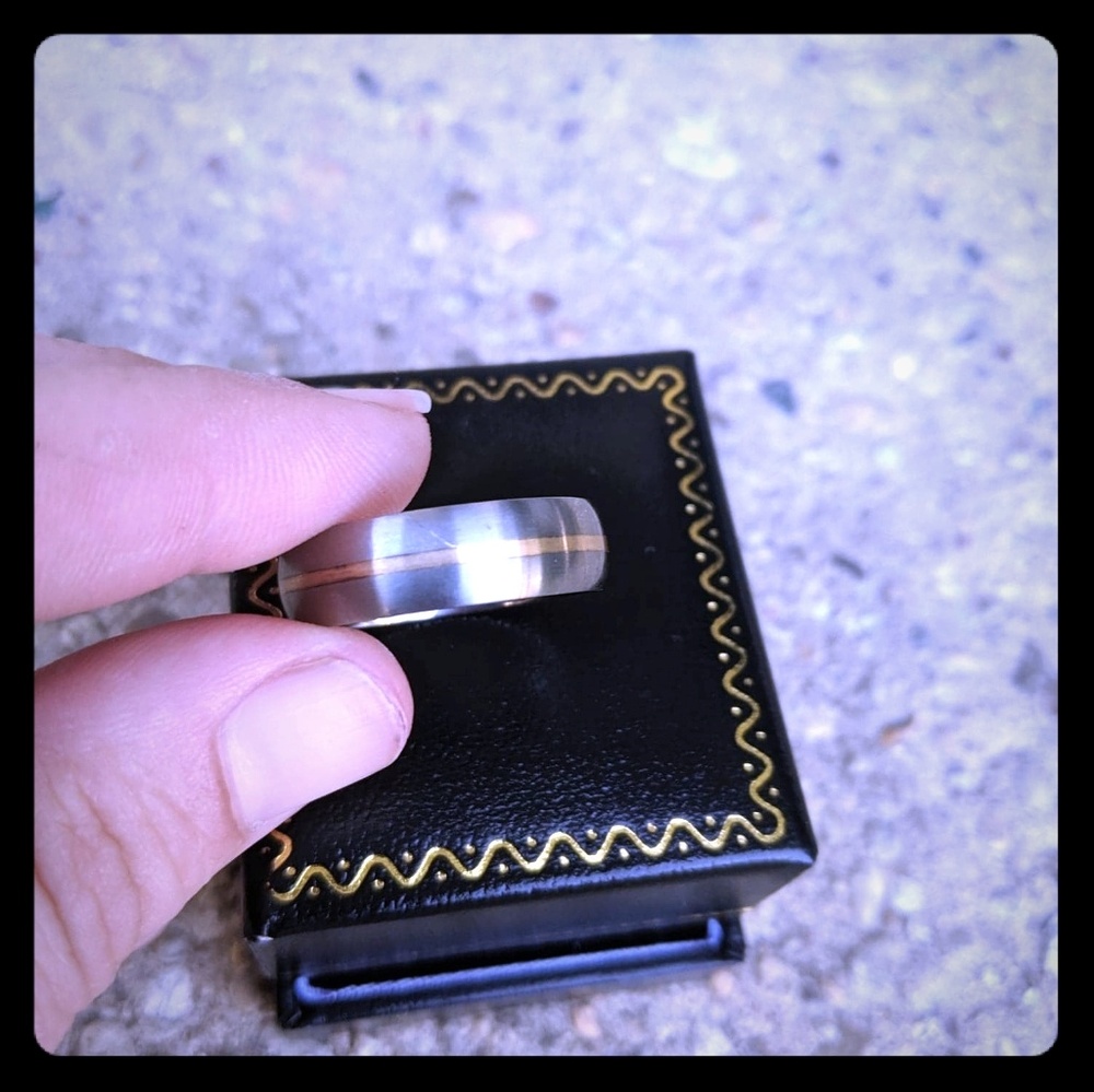 Mens wedding band